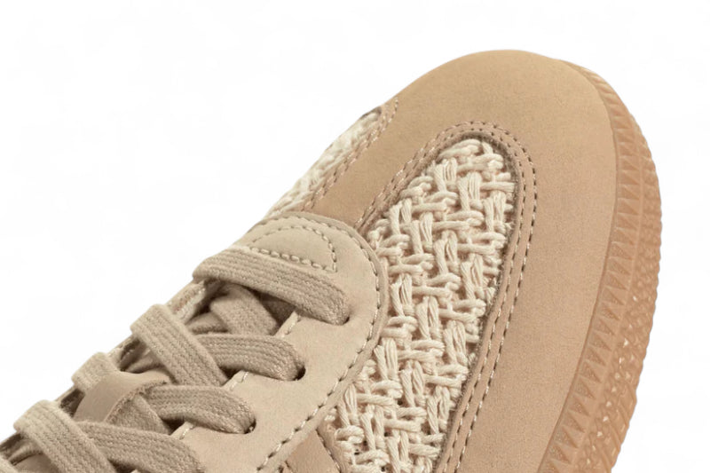 Adidas Samba OG Crochet Pack Sand Strata Bege